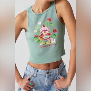 Urban Outfitters Strawberry Shortcake Tank Top
